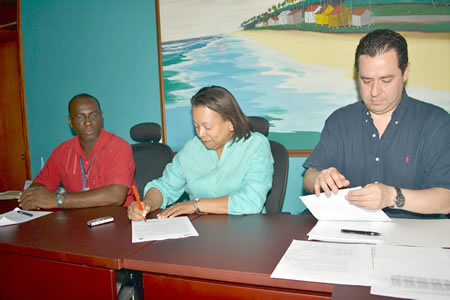 Firma de convenio