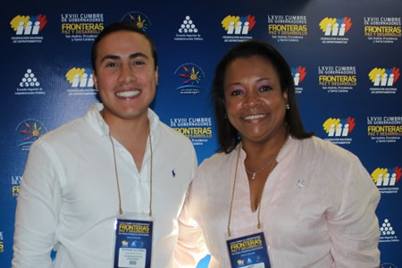 Gobernadores Aury Guerrero y Richard Aguilar