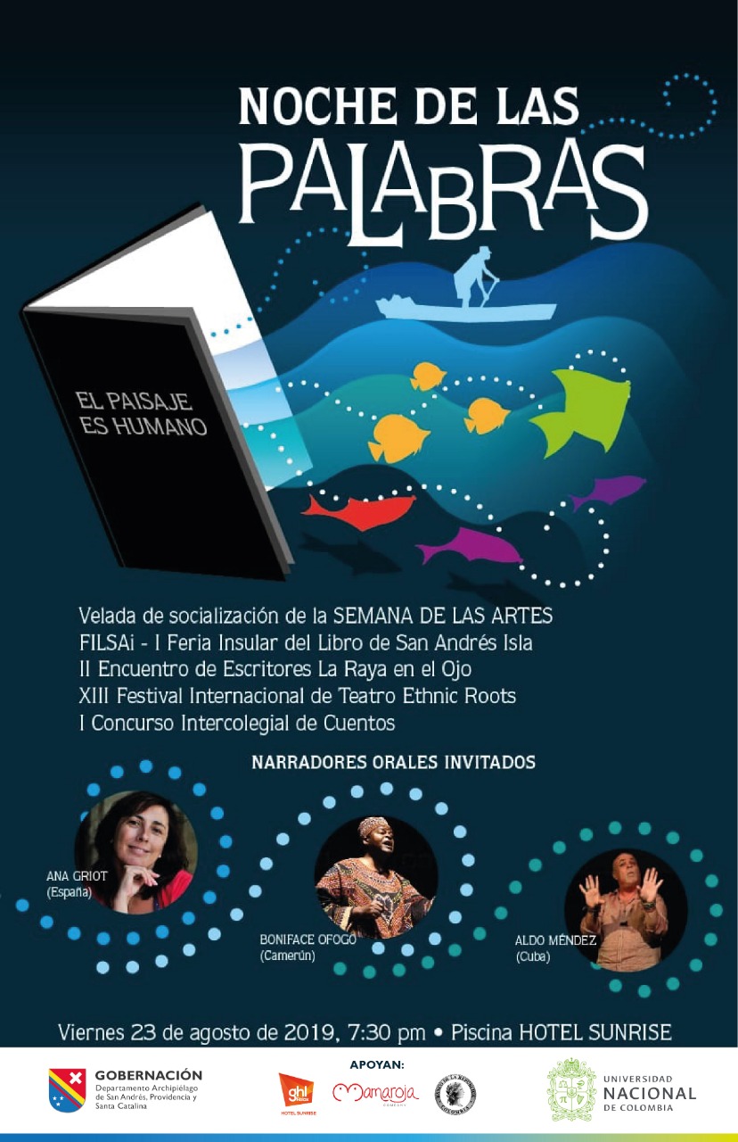 AFICHE LA NOCHE DE LAS PALABRAS FILSAI