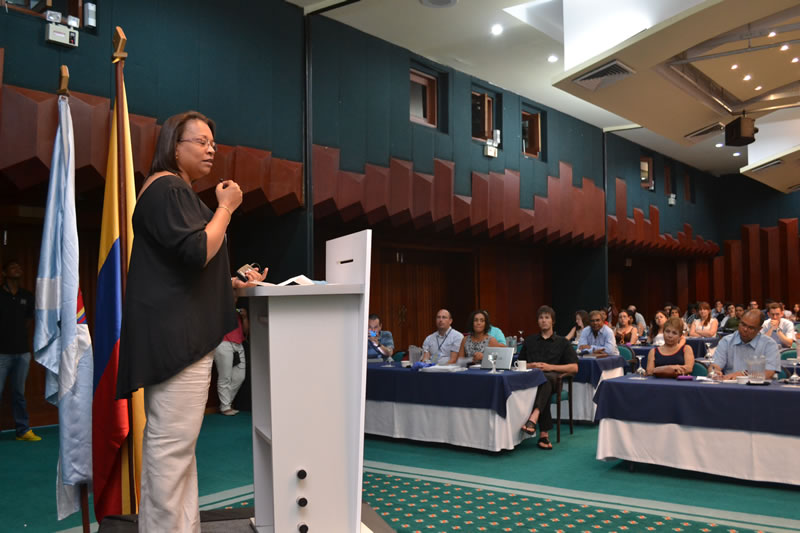 Gobernadora Aury Guerrero invitada especial del XXI Taller Interdisciplinario Archipiélago realizado por las universidades Piloto y de San Francisco 