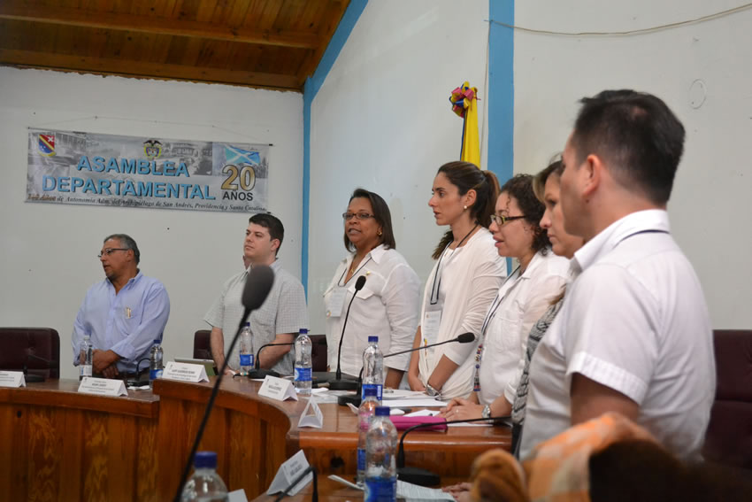 Gobernadora participó en la construcción de la Política Pública de DDHH y DIH