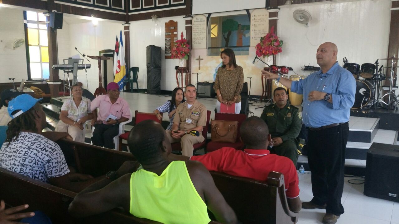 Reunion con lideres raizales