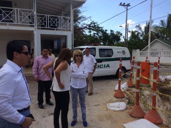 Ministra visita el cove