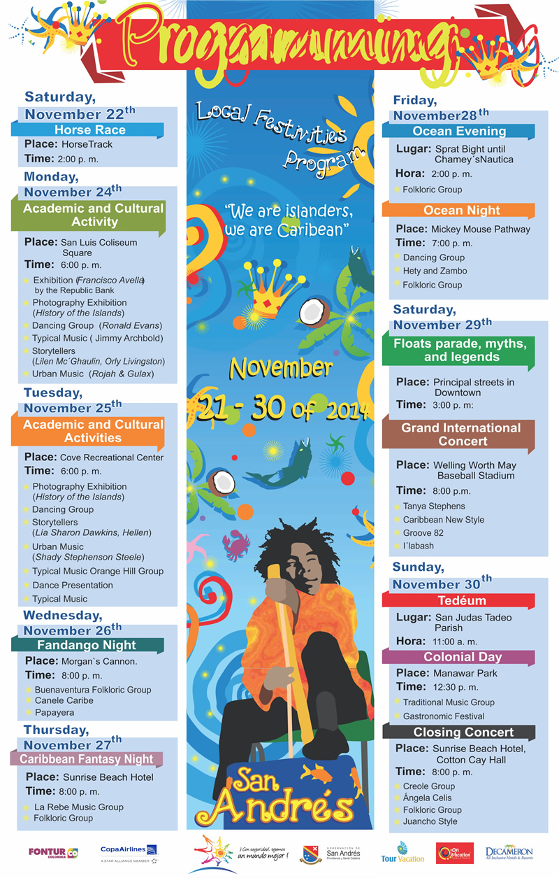 Programming Festivities of San Andres