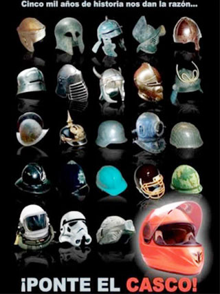 Uso del casco para motociclistas